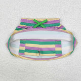 GLK0037 -- Purple-green stripe skrits