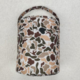 Matching camo deer duck bag lunch box