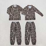 Matching Adult women camo Long Sleeves camo outfits yoga