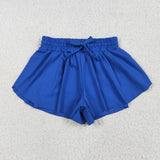 Matching Baby girls solid shorts