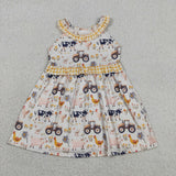 GSD3476 Baby farm tractor dress