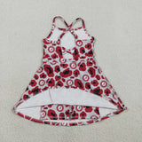 Matching Baby girls team leopard slip dress yoga