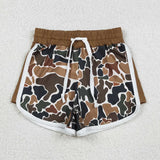 Matching Baby boys camo summer shorts