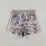 Matching Baby boys camo summer shorts