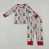 Matching Baby boys Christmas romper & pajamas clothing