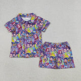 Matching Girls kpop purple clothing