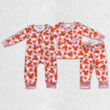 long sleeve cartoon mouse kids pajamas