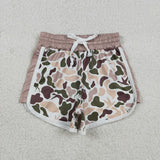 Matching Baby boys camo summer shorts