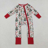Matching Baby boys Christmas tree long sleeve clothing