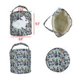 BA0157--- Easter rabbit basket bag