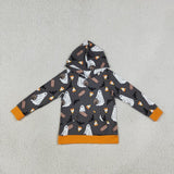 Matching Halloween ghost long sleeve clothing