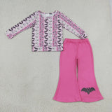 Matching Baby Girls Halloween long sleeve outfits