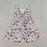 GSD3750 girls July Fourth Popsicle dress yoga