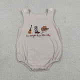 Matching  Baby boys girls boot hat romper outfits embroidery