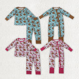 Matching Baby girls howdy hat boot rose romper pajamas clothing