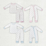 Halloween bamboo ghost boys and girls pajamas
