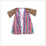 Mexican style striped cardigan