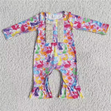 Easter pink romper