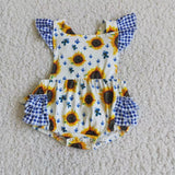 sunflower small flying sleeve climbing suit