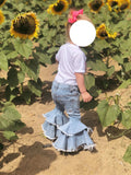 Best-selling style Bell-bottom jeans