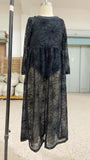 new style Halloween black tulle baby girls outfits