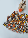 5.5 pumpkin sweet donuts girl dress