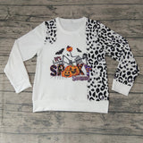 pumpkin leopard adult top