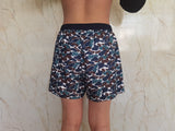 S0401--CAMO man adult swim trunks