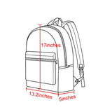 Red black mouse kids boys backpack