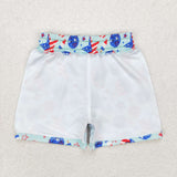 Smile stars popsicle kids boys 4th of july swim shorts