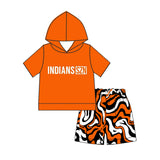 custom style moq 3 per style  milk silk team hoodies boy Set