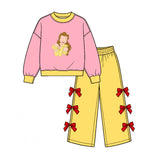 Custom style MOQ 5 each color milk silk princess Outfits