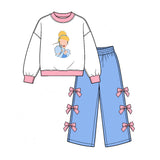 Custom style MOQ 5 each color milk silk princess Outfits