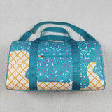 BA0304  Ice Cream blue duffel bag