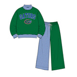 custom style MOQ 3 per style Matching Baby girls Florida team  outfits
