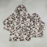 Family Matching Adult  Baby kids duck camo zipper hooded top