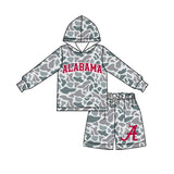 custom style MOQ 3 per style Baby girls boys ALABAMA team outfits