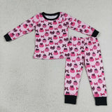 Matching Baby girls Halloween pumpkin bow clothing
