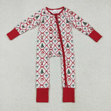 Matching Baby Christmas tree bow clothing