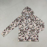 Family Matching Adult  Baby kids duck camo zipper hooded top