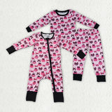 Matching Baby girls Halloween pumpkin bow clothing