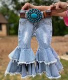 Best-selling style Bell-bottom jeans
