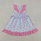 Matching Baby girls MAMA'S GIRL bow romper