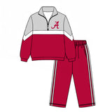 custom style MOQ 3 per style Baby girls boys ALABAMA team outfits