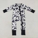 Matching Baby girls black bow blanket clothing