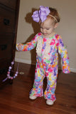 Easter pink romper