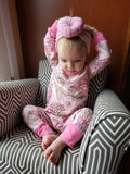 Best-selling pink FRIES clothing  outfits