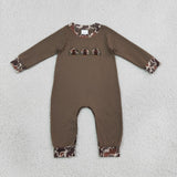 Matching  Thanksgiving turkey long sleeve pant clothing embroidery