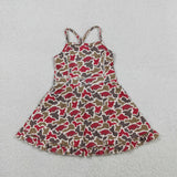 GSD3587 girls pig camo dress yoga