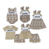 Embroidery mama's girl camo series clothing